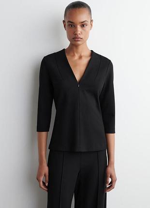 Топ жіночий cos jersey v-neck top / s