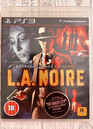 L.a. noire ps3 (pal, bles-00933) - лицензия с мануалом