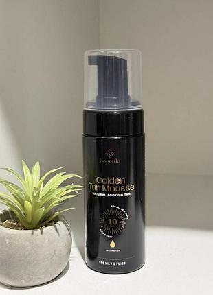 Мус-автозасмага для обличчя та тіла bogenia golden tan mousse 150 мл