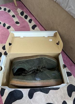 Кросівки унісекс converse темно-зелені, розмір 43, довжина устілки 27,5 см