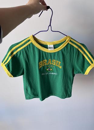 Кроп-топ brasil