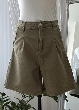 Жіночі джинсові шорти хакі, розмір s-m