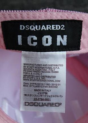 Кепка dsquared2 icon cap оригінал made in italy 5