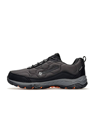 Мужские кроссовки columbia firecamp iii big size#x gore-tex grey black