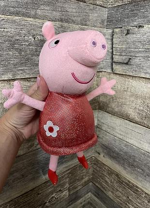 Свинка пеппа, pig peppa, 19 см