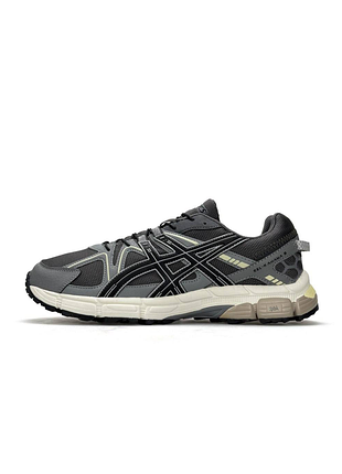 Чоловічі кросівки asics gel-kahana 8 big size gtx gore-tex grey beige