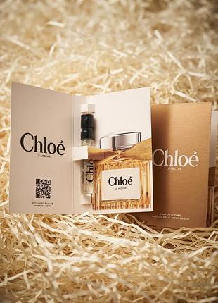 Парфумований пробник chloé le nectar parfum intense — розкішний амброво-квітковий аромат
​