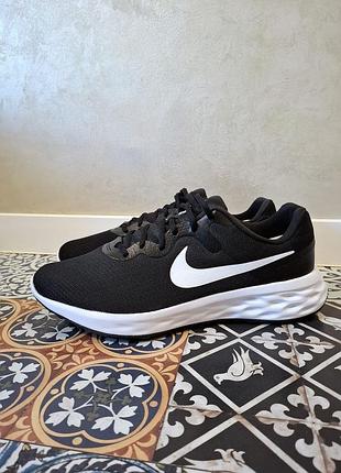 Кроссовки мужские nike revolution 6 next nature black. eur-47.5