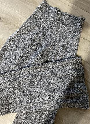 Вязані штани розкльошоні італія бренд dion lee розмір 8