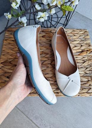 Балетки натуральна шкіра clarks 37-38