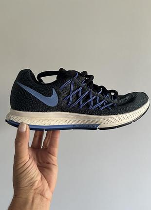 Кросівки жіночі nike сірі  з синім 38.5