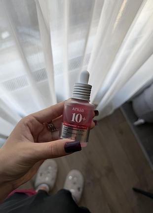 Освітлювальна сироватка anua niacinamide 10% + txa 4%