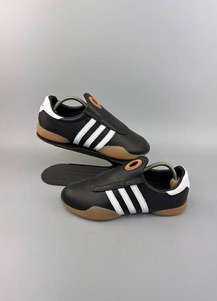 Кроссовки-балетки adidas taekwondo mei "core black/cloud white/gum"