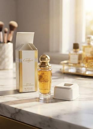 Cartier so pretty 1995 - оригінал, рідкісний скарб, рейтинговий вінтаж! eau de parfum — мініатюра 4 мл в ідеалі! справжня розкіш, знята з виробництва!
