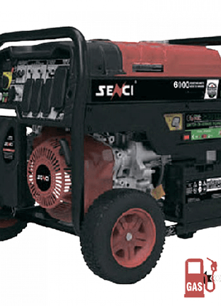 Генератор senci sc 6000 e (d)