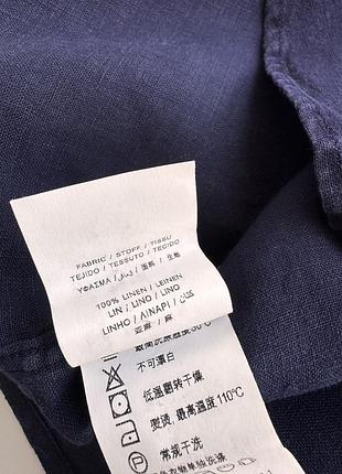 Лляна теніска gant, 100% льон 9