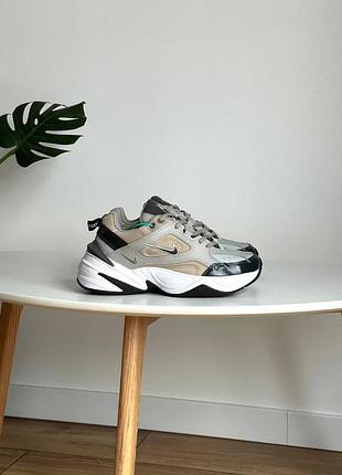 😍 женские кроссовки nike m2k tekno grey lacquer 3