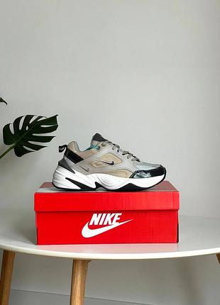 😍 женские кроссовки nike m2k tekno grey lacquer 6