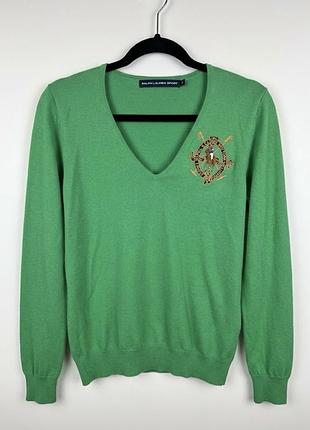 Джемпер жіночий ralph lauren sport зелений розмір m