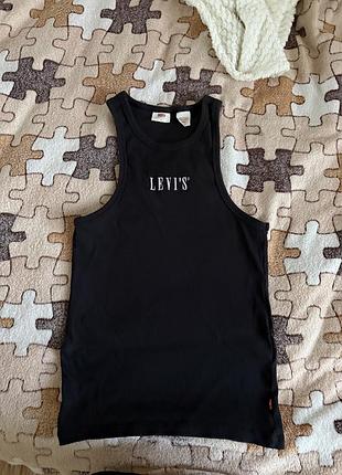 Майка жіноча levi’s сіра з написом