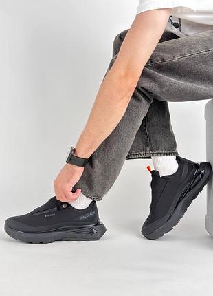 Водонепроникні кросівки salomon odyssey elmt advanced gtx black orange