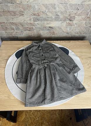 Сукня в клітинку zara