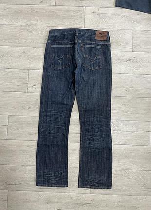 Levi's premium 508 boot cut w33 l32 dark wash джинси