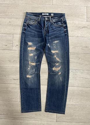 Christian audigier джинси ed hardy premium label distressed jeans 30x32