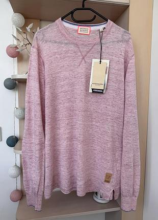 Лляний джемпер scotch&soda, розмір m