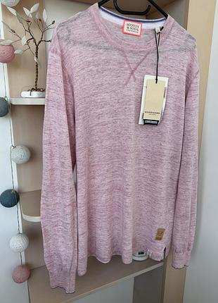 Лляний джемпер scotch&soda, розмір m 3
