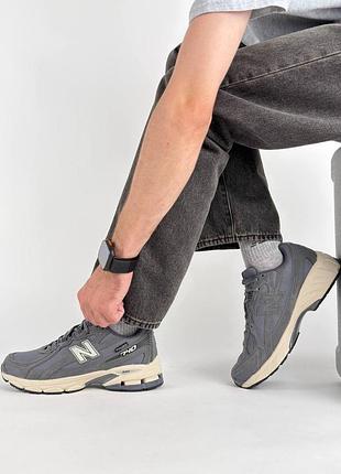 Водонепроникні кросівки new balance 740 thinsulate gtx grey beige