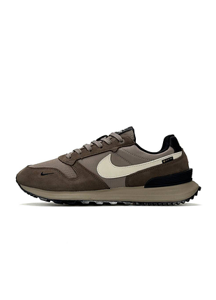 Мужские кроссовки nike phoenix waffle 1948x gore-tex brown beige black