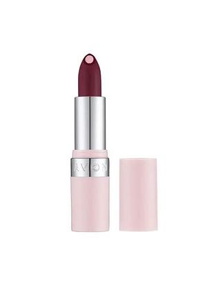 Матова губна помада з гіалуроновою кислотою «супер зволоження» avon 3.6 г трояндовий/hydra rosy