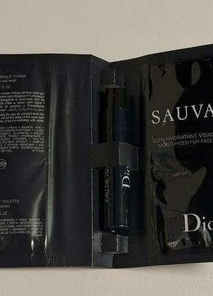 Набор пробников dior sauvage
