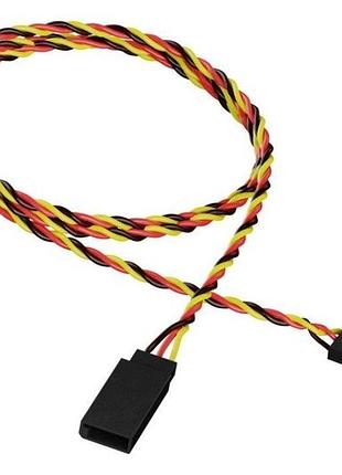 Amass 50 шт - подовжувач 22awg для сервоприводів jr скручений (45 см)