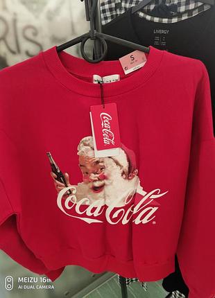 Новый котоновый брендовый свитшот
