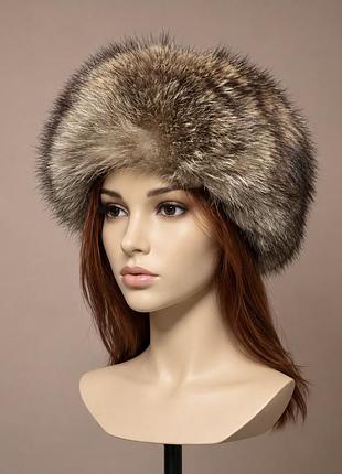 Жіноча хутряна шапка sprung frères paris, обхват ≈63 см