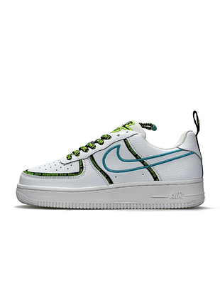 Мужские кроссовки nike air force 1 '07 prm worldwide pack white sky