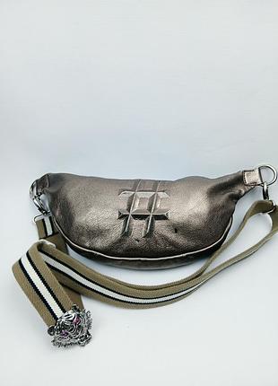 Шкіряна сумка-бананка gabriele frantzen belt bag hashtag (оригінал)