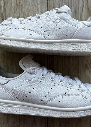 Шкіряні кросівки adidas stan smith