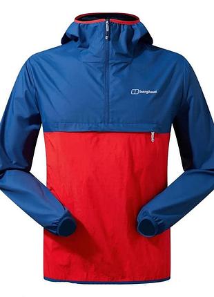 Ветрозащитная куртка berghaus corbeck мужская  куртка курточка анорак с капюшоном для спорта спортивная