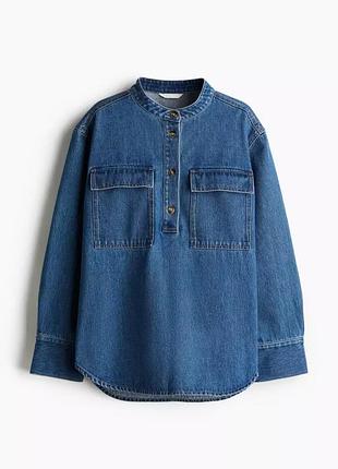 Рубашка джинсовая от h&amp;m,р.л 3