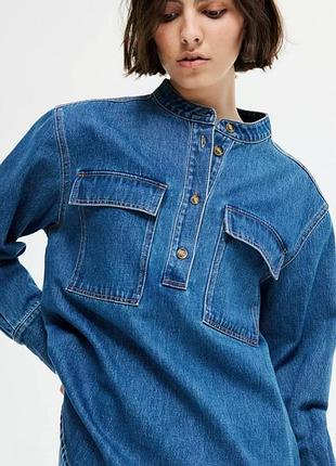 Сорочка джинсова від h& m,р.л