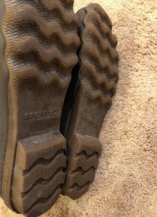 Ботинки водонепроницаемые sperry duck boots 3