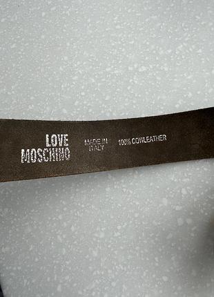 Ремінь moschino 3