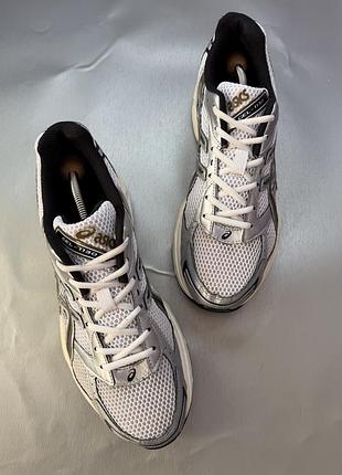 Кроссовки asics gel-1130 white silver black 2