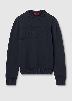 Светр gucci - navy blue