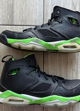 Кросівки jordan flight club 91 'black green strike'