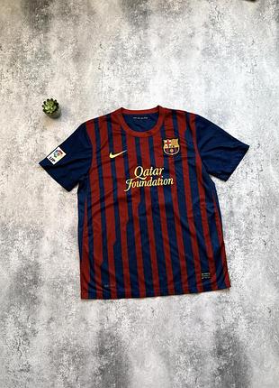 Чоловіча футбольна футболка fc barcelona сезону 2011/2012  nike.
