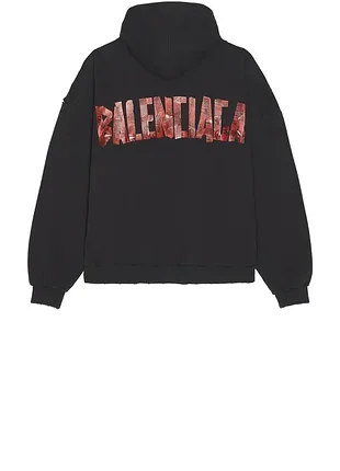 Соуп худи balenciaga large zip-up